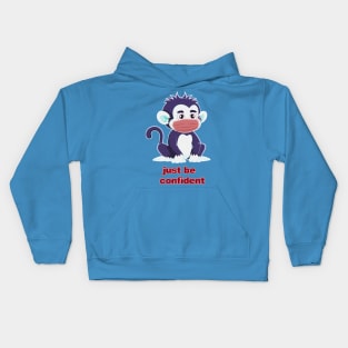 Just Be Confident V1 Kids Hoodie